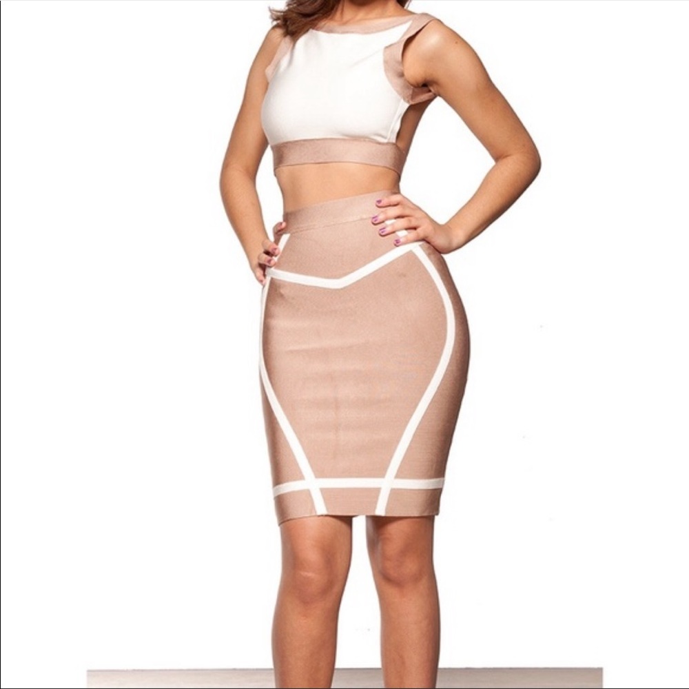 House of CB Two Piece Bandage Set